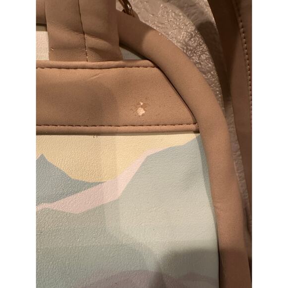 Disney Loungefly Pocahontas Scenery Colors of the Wind Mini Backpack Box Lunch - Picture 10 of 13